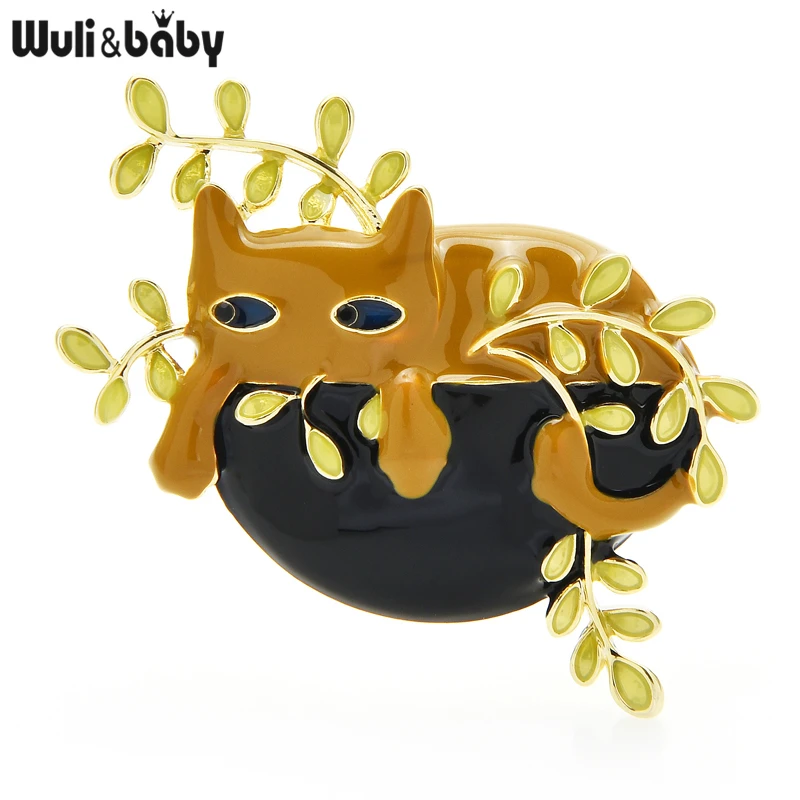 Wuli&baby Enamel Cute Cat Sitting in a Flower Basket Brooches 3 Colors Lovely Enamel Animal Pins New Year Gift
Wuli&baby Enamel Cute Cat Sitting in a Flower Basket Brooches 3 Colors Lovely Enamel Animal Pins New Year Gift