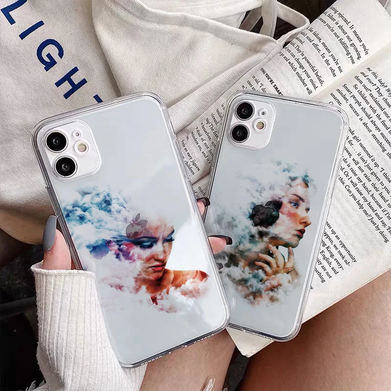 Beauty Women Face Transparent Phone Case For iPhone X Xs max XR 11 12 13 Mini Pro Max 7 8 Plus SE 2020 Soft Clear Silicone Cover
Beauty Women Face Transparent Phone Case For iPhone X Xs max XR 11 12 13 Mini Pro Max 7 8 Plus SE 2020 Soft Clear Silicone Cover