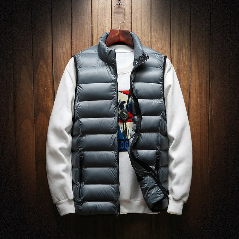 2020 New Men's Fashion Autumn Winter Casual Warm Vest Outerwear Men Sleeveless Jacket Male Waistcoat Wadded Jacket Vest Coat 5XL
2020 New Men's Fashion Autumn Winter Casual Warm Vest Outerwear Men Sleeveless Jacket Male Waistcoat Wadded Jacket Vest Coat 5XL