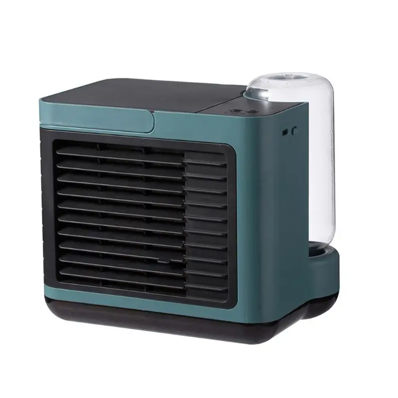 808F Portable Mini Air Cooler Negative Ion Humidifier and Purifier USB Chargeable