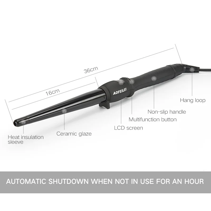 Ceramic Styling Tools professional Hair Curling Iron Hair waver Pear Flower Cone Electric Hair Curler Roller Curling Wand
Ceramic Styling Tools professional Hair Curling Iron Hair waver Pear Flower Cone Electric Hair Curler Roller Curling Wand