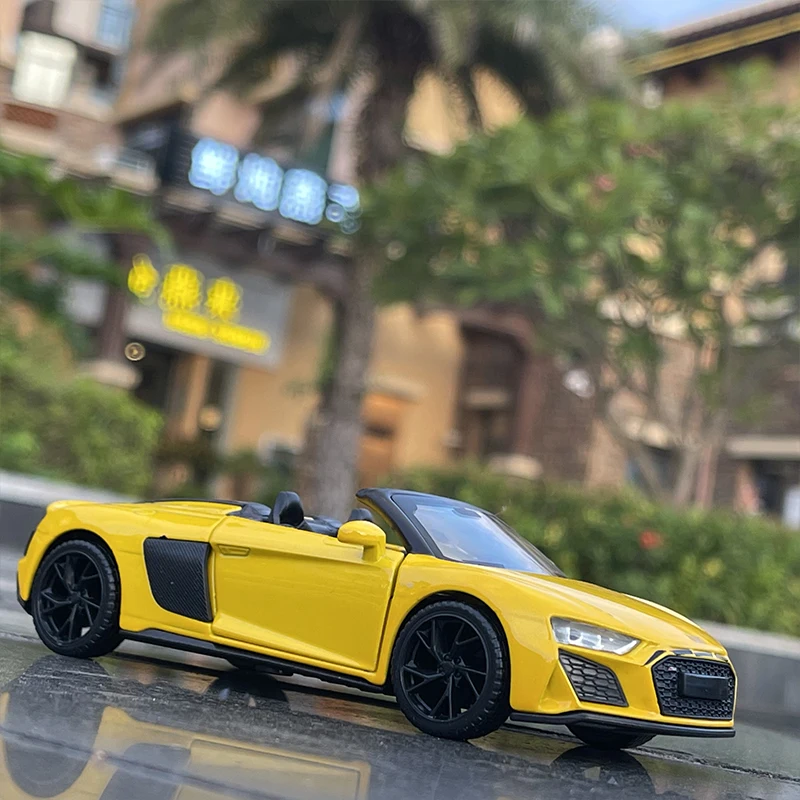 1:32 AUDI R8 модель спортивного автомобиля из сплава, Литые металлические игрушечные автомобили, модель автомобиля, имитация звука и светильник,...
1:32 AUDI R8 модель спортивного автомобиля из сплава, Литые металлические игрушечные автомобили, модель автомобиля, имитация звука и светильник,...