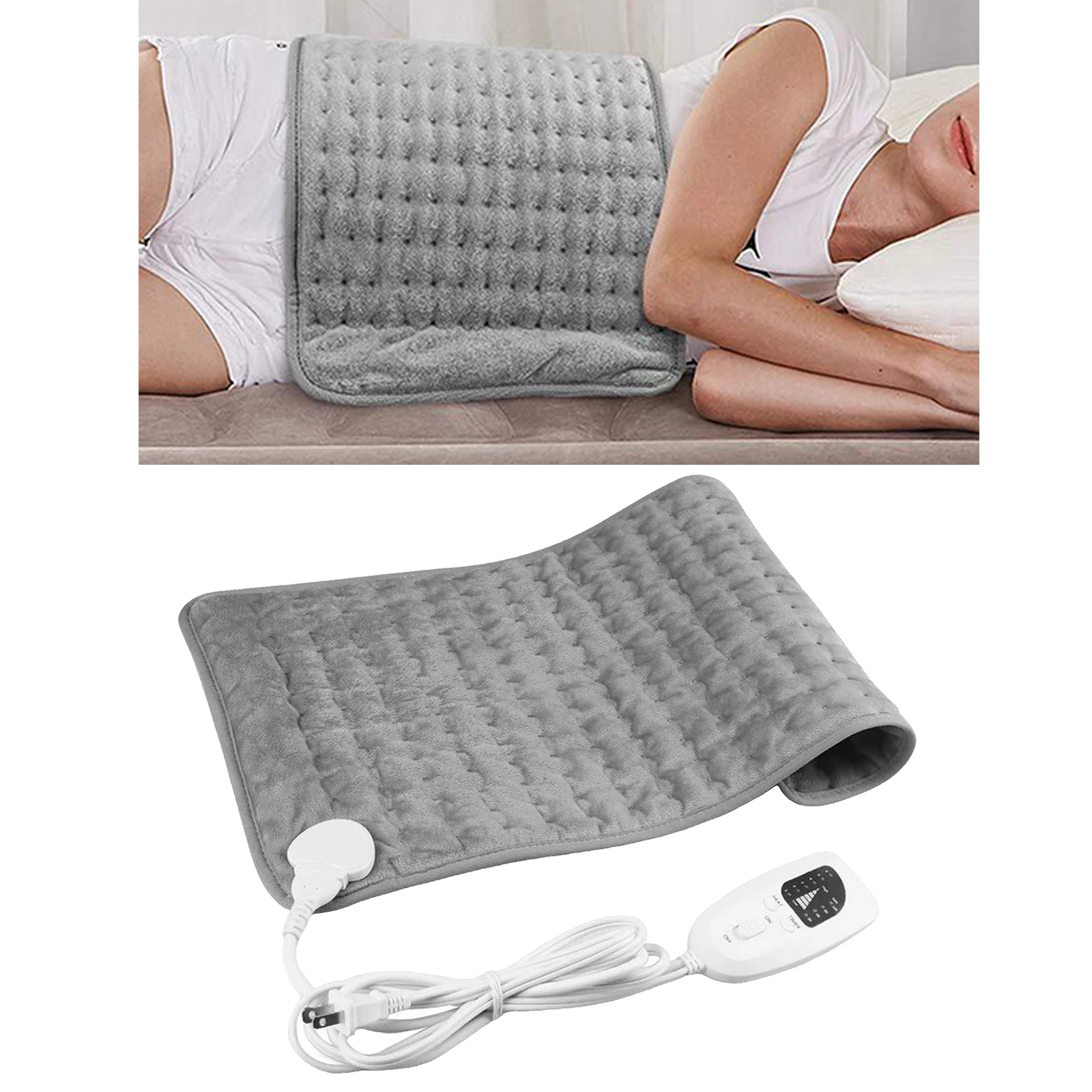 Washable Therapeutic Electric Heat Pad Heating Mat Soothing Muscle Tension Abdomen Waist Back Neck Pain Relief
Washable Therapeutic Electric Heat Pad Heating Mat Soothing Muscle Tension Abdomen Waist Back Neck Pain Relief