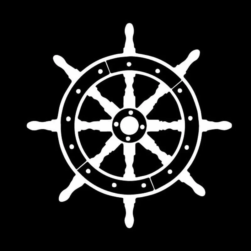 Volkrays персонализированная Автомобильная наклейка колесо корабля морской океан