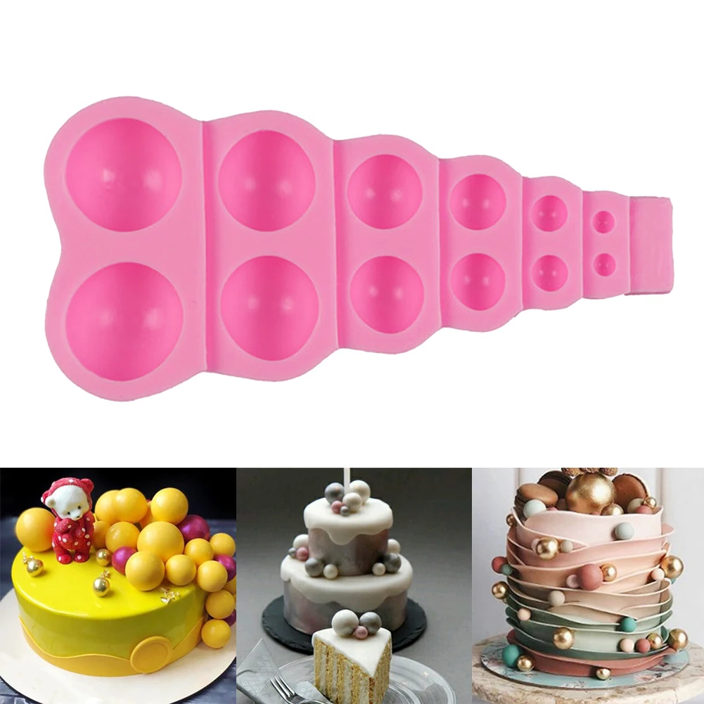 DIY 3D Semi Sphere Silicone Mold Pearl Silicone Mould Cake Pastry Baking Chocolate Candy Decor Silicone Mold Kitchen Supplies
DIY 3D Semi Sphere Silicone Mold Pearl Silicone Mould Cake Pastry Baking Chocolate Candy Decor Silicone Mold Kitchen Supplies