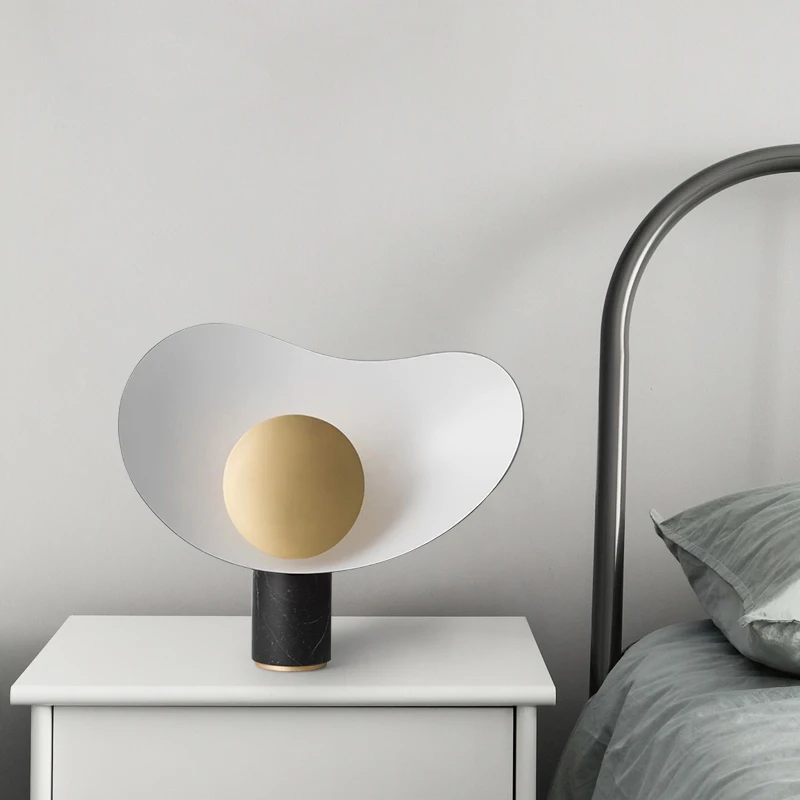 Italian Postmodern Creative Marble Metal Table Lamp For Bedroom Designer Model Room Living Room Study Decorative LED Desk Lamp
Italian Postmodern Creative Marble Metal Table Lamp For Bedroom Designer Model Room Living Room Study Decorative LED Desk Lamp