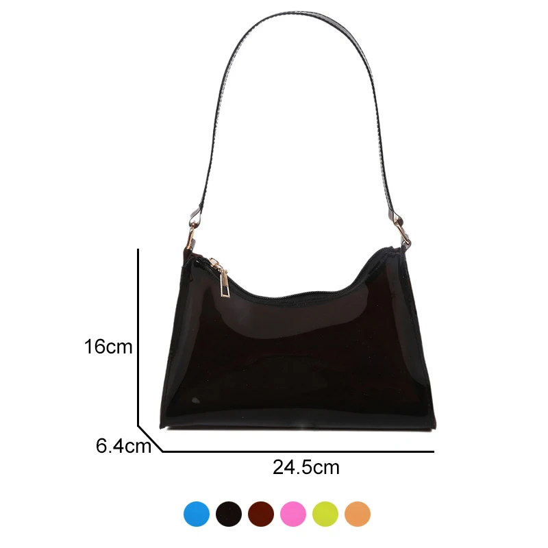 S.IKRR Summer Bag Woman Transparent Shoulder Bags For Women Trend 2021 Small Clear Jelly Handbag Beach Armpit Bag Designer Tote
S.IKRR Summer Bag Woman Transparent Shoulder Bags For Women Trend 2021 Small Clear Jelly Handbag Beach Armpit Bag Designer Tote