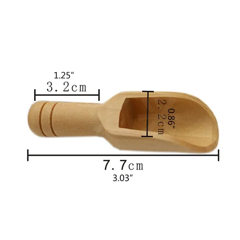 M17D Wood Small Little Mini Wooden Spoon Scoop Salt Sugar Condiment Cooking Tools
M17D Wood Small Little Mini Wooden Spoon Scoop Salt Sugar Condiment Cooking Tools