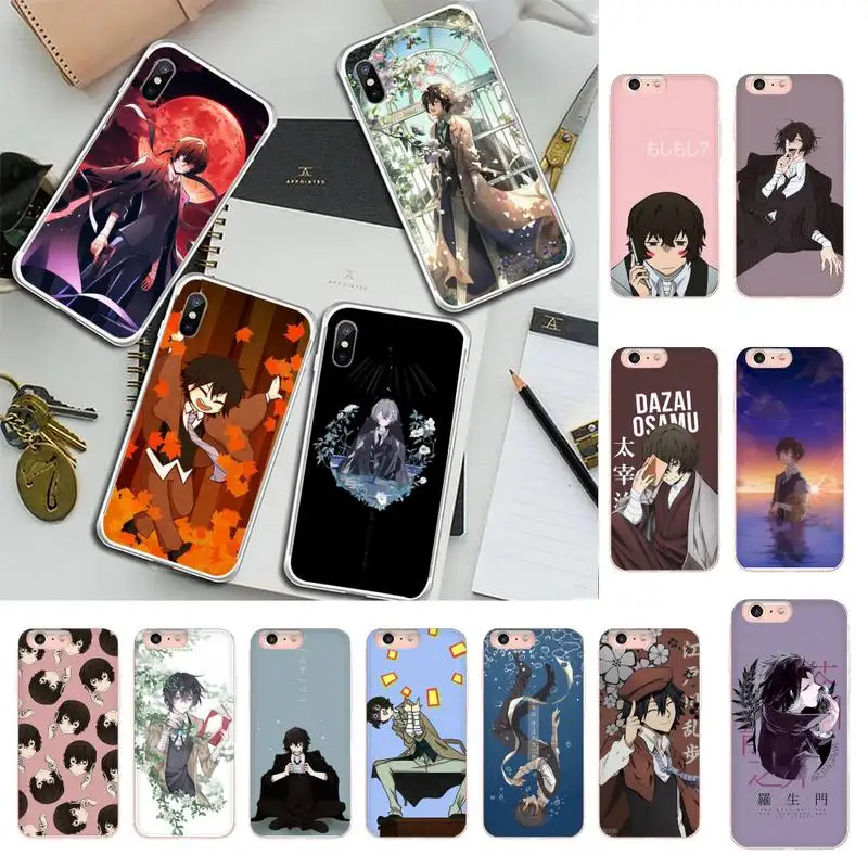 Japan Anime Bungou Stray Dogs Dazai Osamu Phone Case for iPhone 11 12 13 mini pro XS MAX 8 7 6 6S Plus X 5S SE 2020 XR case
Japan Anime Bungou Stray Dogs Dazai Osamu Phone Case for iPhone 11 12 13 mini pro XS MAX 8 7 6 6S Plus X 5S SE 2020 XR case