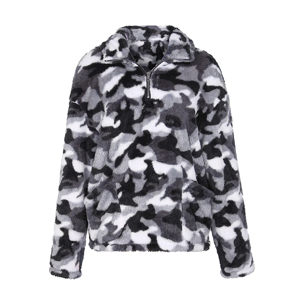 Winter Women Sweatshirt 2020 Leopard Printed Top Pocket Long Sleeve Top Female Pullovers Loose Sweatshirt Women Clothing
Winter Women Sweatshirt 2020 Leopard Printed Top Pocket Long Sleeve Top Female Pullovers Loose Sweatshirt Women Clothing