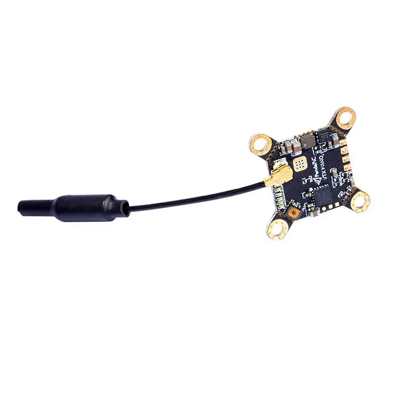 

PandaRC VT5804 Nano Video Transmitter 5.8G 48CH 0mW/25mW/50mW/ 100mW /200mW/400mW Switchable OSD Adjustable UFL VTX