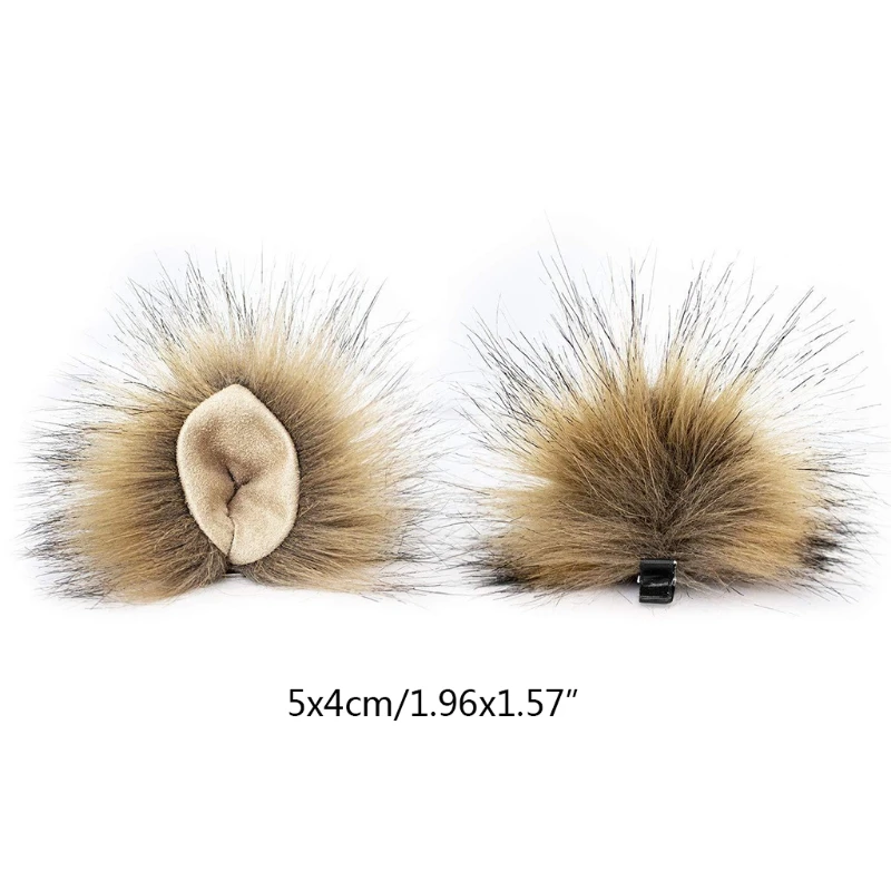 Lolita Plush Hair Clip Cat Ear Soft Headwear Furry Cute Headpiece with Skin Inside Anime Fancy Dress Cosplay Fashion Accessories
Lolita Plush Hair Clip Cat Ear Soft Headwear Furry Cute Headpiece with Skin Inside Anime Fancy Dress Cosplay Fashion Accessories