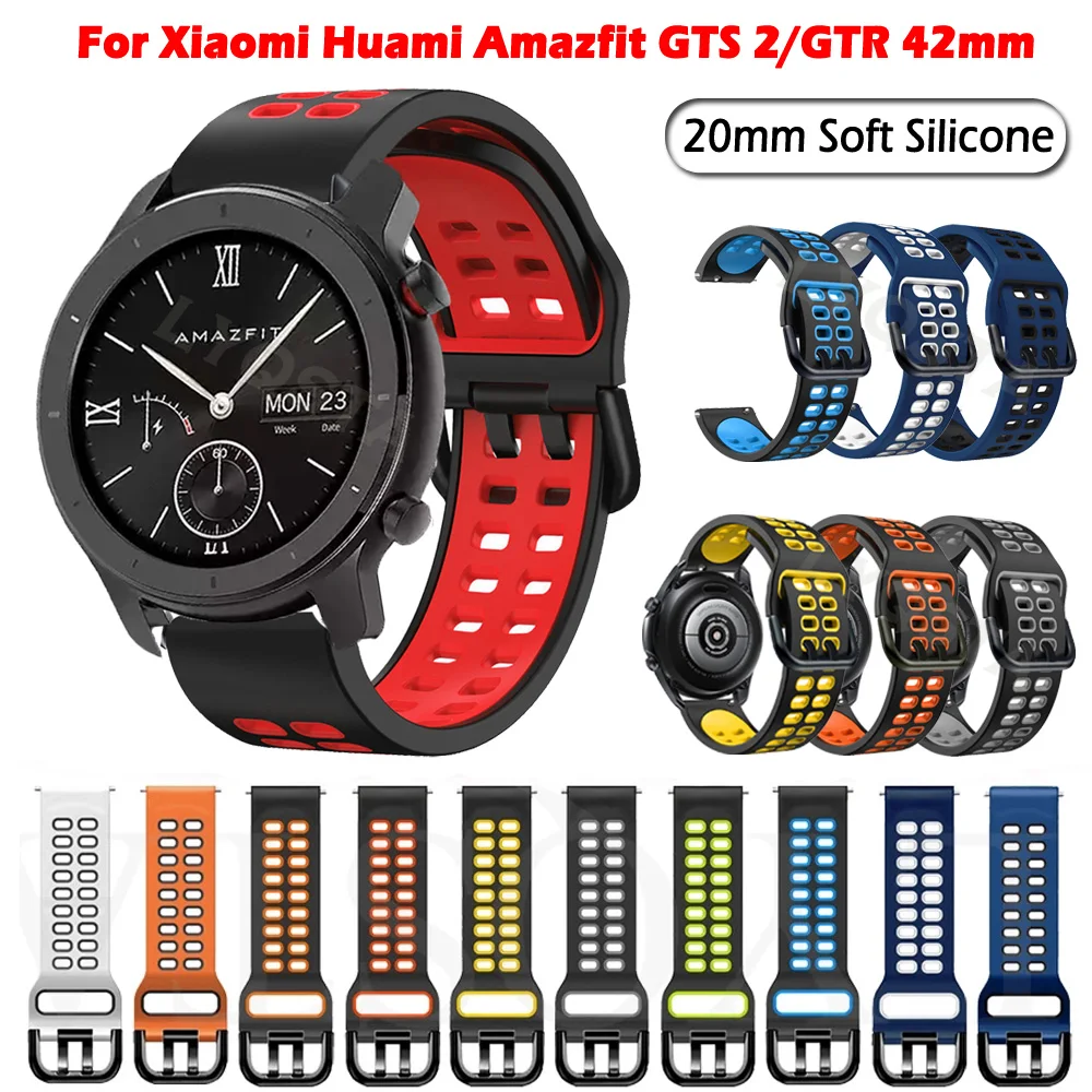 Ремешок для Xiaomi Huami Amazfit GTS 3 2, сменный Браслет для наручных часов Amazfit Bip/GTR 42 мм 20 мм
Ремешок для Xiaomi Huami Amazfit GTS 3 2, сменный Браслет для наручных часов Amazfit Bip/GTR 42 мм 20 мм