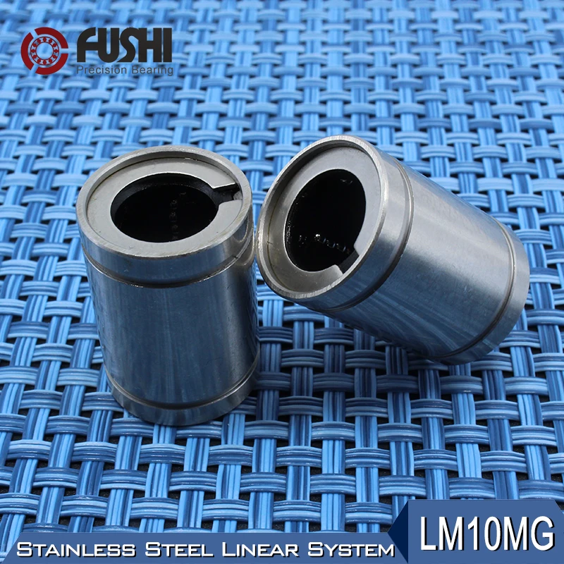 Линейные шарикоподшипники LM10MG, 10x19x29 мм (1 шт.), фиксатор из нержавеющей стали, линейная втулка LMS10UU, вал 10 мм, подшипник LMS10 MG
Линейные шарикоподшипники LM10MG, 10x19x29 мм (1 шт.), фиксатор из нержавеющей стали, линейная втулка LMS10UU, вал 10 мм, подшипник LMS10 MG