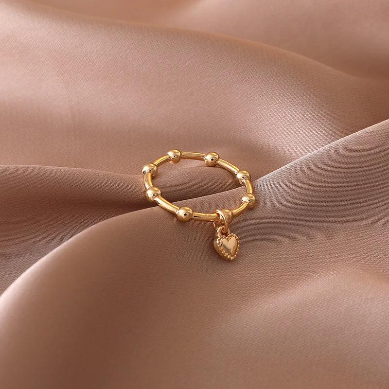 2020 New Arrival Love Heart Pendant Ring Gold Silver Color Fashion Jewelry Wedding Birthday Gift Woman
2020 New Arrival Love Heart Pendant Ring Gold Silver Color Fashion Jewelry Wedding Birthday Gift Woman