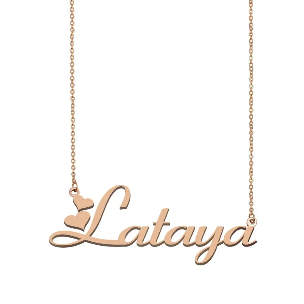 Lataya Name Necklace , Custom Name Necklace for Women Girls Best Friends Birthday Wedding Christmas Mother Days Gift
Lataya Name Necklace , Custom Name Necklace for Women Girls Best Friends Birthday Wedding Christmas Mother Days Gift