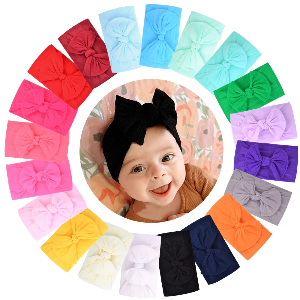 1Pc New Baby Headband For Girls Soft Elastic Knot Turban Nylon Headbands Head Wrap Newborn Bow Hairband Toddler Hair Accessories
1Pc New Baby Headband For Girls Soft Elastic Knot Turban Nylon Headbands Head Wrap Newborn Bow Hairband Toddler Hair Accessories