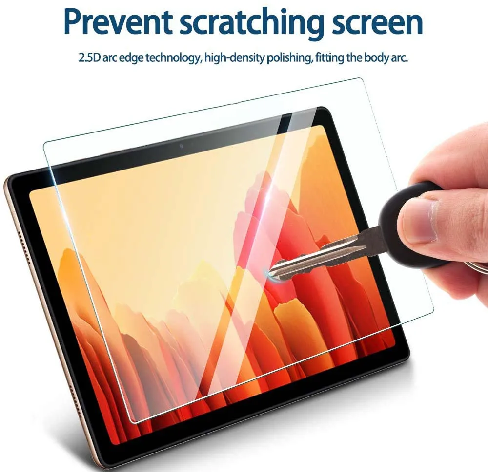 Tablet Tempered Glass Screen Protector Cover for Samsung Galaxy Tab A7 2020 T500/T505 10.4Inch Full Coverage Anti-shatter Screen
Tablet Tempered Glass Screen Protector Cover for Samsung Galaxy Tab A7 2020 T500/T505 10.4Inch Full Coverage Anti-shatter Screen
