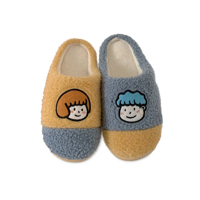 New Couple Cartoon Cotton Slippers Autumn and Winter Women's Indoor Home Warm Plush Soft Bottom Cute Men's Cotton Shoes
New Couple Cartoon Cotton Slippers Autumn and Winter Women's Indoor Home Warm Plush Soft Bottom Cute Men's Cotton Shoes