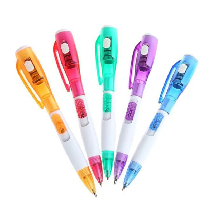 4pc Cute Ballpoint With Led Light Flashlight Multi-Function Pen Office School Supplies 0.5mm Blue Creative Stationery
4pc Cute Ballpoint With Led Light Flashlight Multi-Function Pen Office School Supplies 0.5mm Blue Creative Stationery
