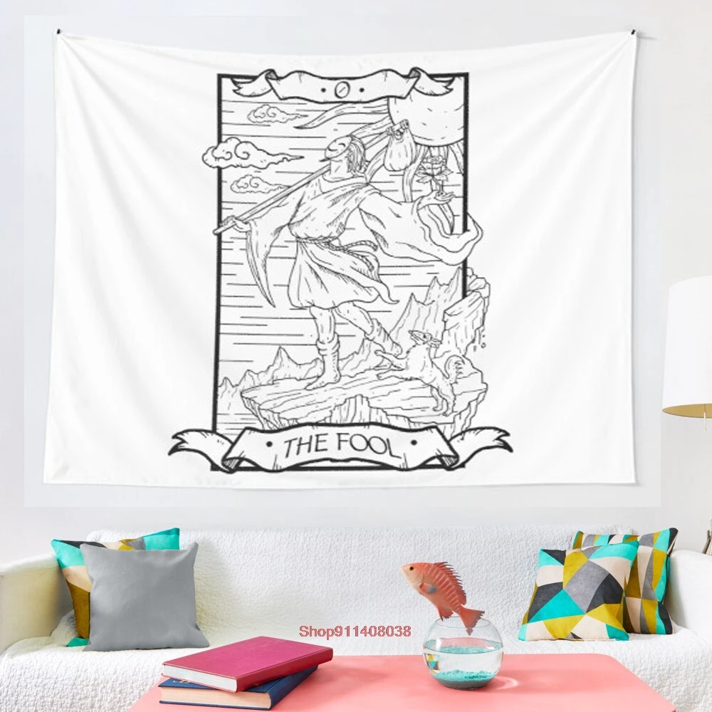 Tarot Card The Fool tapestry Coverlet Curtain Blanket Bedding Sheet Towel Throw Window Curtain Tapestries
Tarot Card The Fool tapestry Coverlet Curtain Blanket Bedding Sheet Towel Throw Window Curtain Tapestries