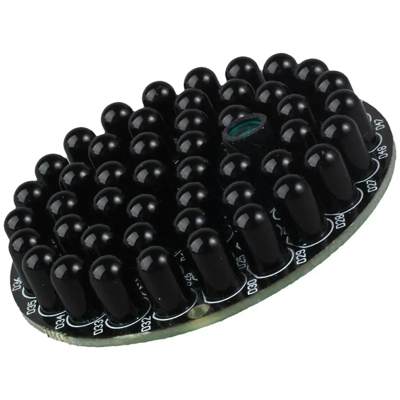 IR Infrared LED Board 940nm 48pcs IR LEDs Invisible at night No exposure Light Board for IR Illuminator CCTV Accessories
IR Infrared LED Board 940nm 48pcs IR LEDs Invisible at night No exposure Light Board for IR Illuminator CCTV Accessories