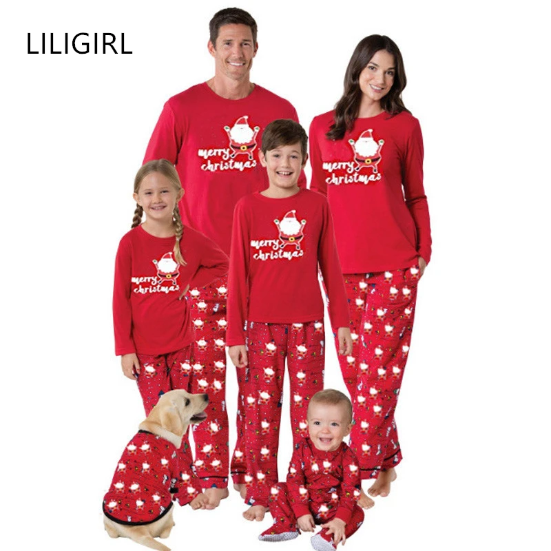 LILIGIRL Family Christmas Pajamas Matching Clothes Girls Family Matching Outfits Suit for Father Mom Daughter Son Clothing Sets
LILIGIRL Family Christmas Pajamas Matching Clothes Girls Family Matching Outfits Suit for Father Mom Daughter Son Clothing Sets