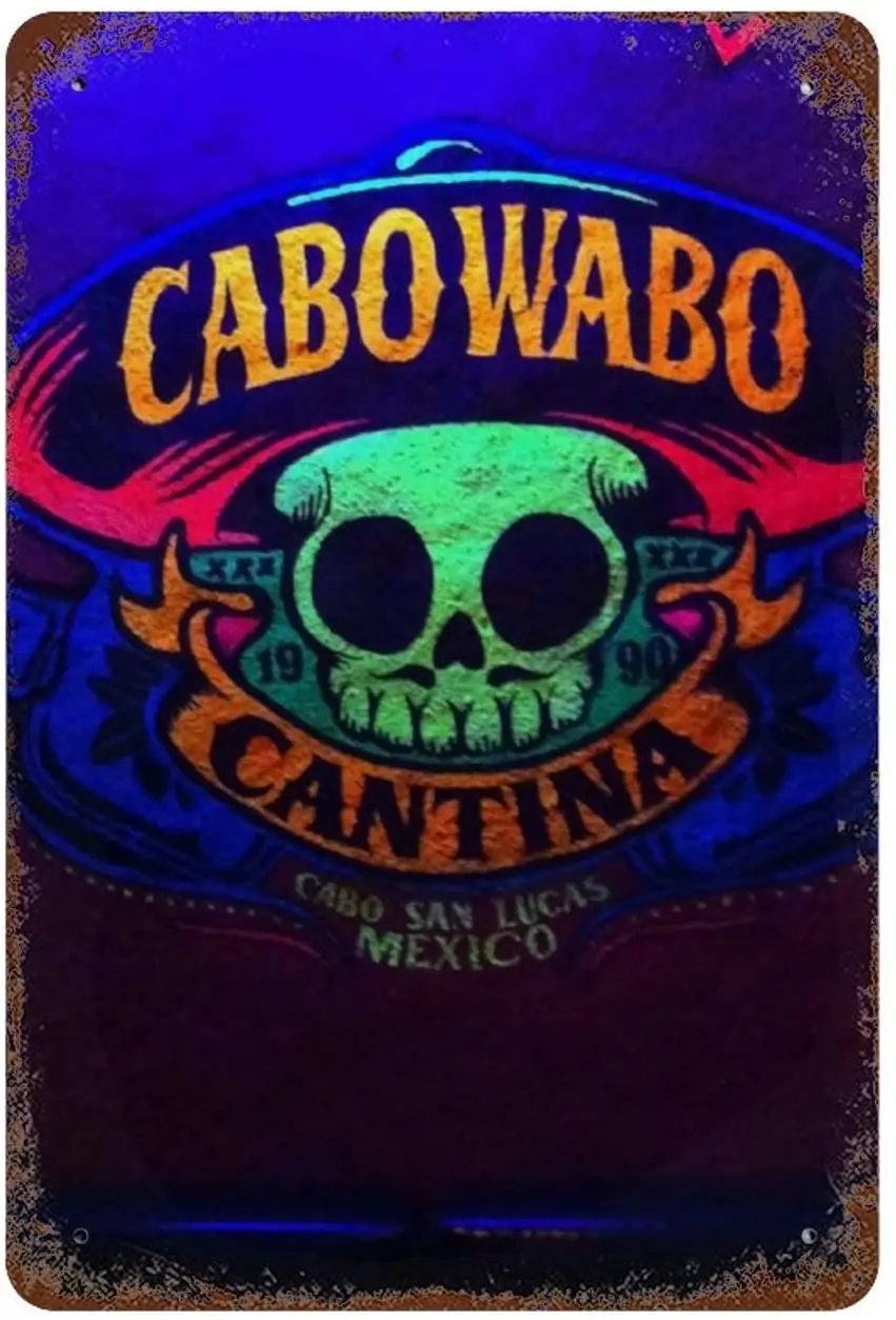 Cabo Wabo Vintage Metal Sign, Retro Tin Signs for Store, Bar, Home Decoration Retro Tin Sign for Kitchen Wall Home Decor Metal
Cabo Wabo Vintage Metal Sign, Retro Tin Signs for Store, Bar, Home Decoration Retro Tin Sign for Kitchen Wall Home Decor Metal
