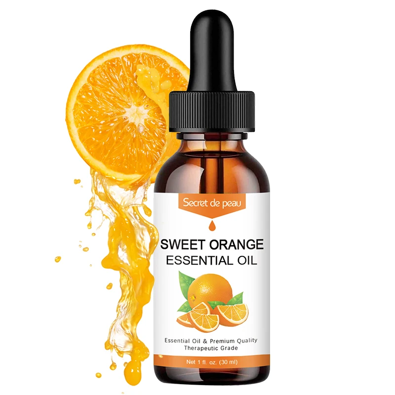 Secret De Peau Sweet Orange Essential Oil Help Deep Sleep Help skin Detoxify Relieve Stress Moisturize&whiten Skin Care Products
Secret De Peau Sweet Orange Essential Oil Help Deep Sleep Help skin Detoxify Relieve Stress Moisturize&whiten Skin Care Products