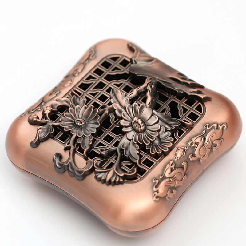 Античная Медная катушка, курильница, ароматическая горелка для чайной церемонии, ретро сплав, 4 джентльмена, коробка для благовоний, украшен... 
Античная Медная катушка, курильница, ароматическая горелка для чайной церемонии, ретро сплав, 4 джентльмена, коробка для благовоний, украшен...