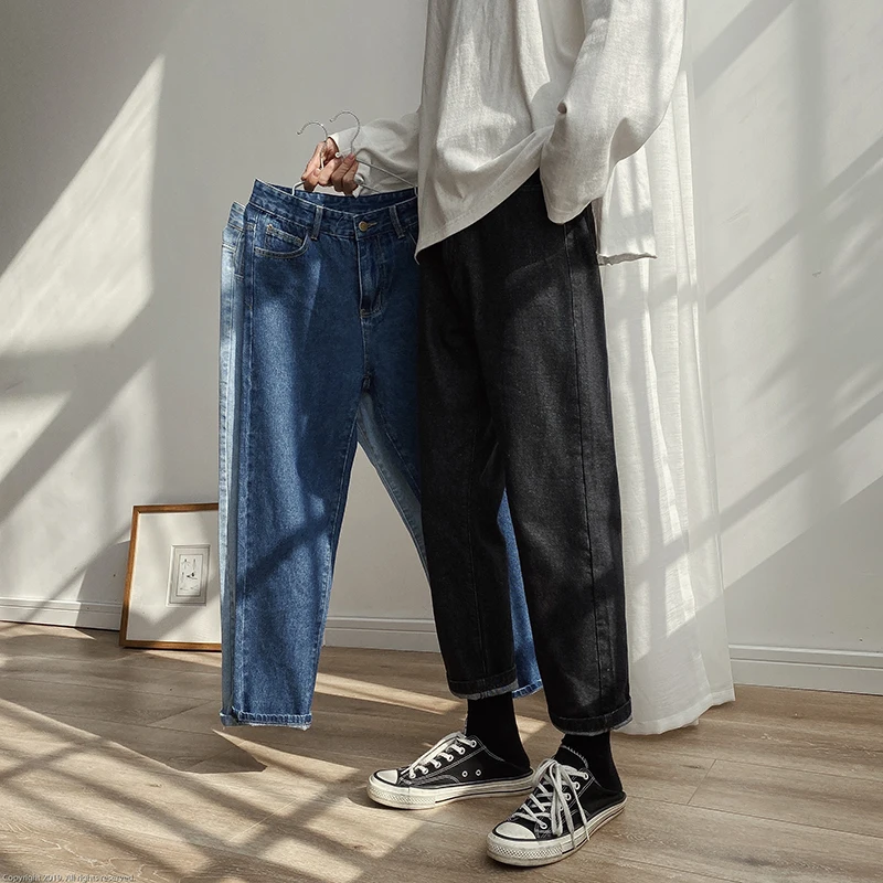 Men Spring Black Korean Colors Jeans 2020 Mens Streetwear Blue Denim Pants Male Fashions Skinny Clothes Plus Size
Men Spring Black Korean Colors Jeans 2020 Mens Streetwear Blue Denim Pants Male Fashions Skinny Clothes Plus Size