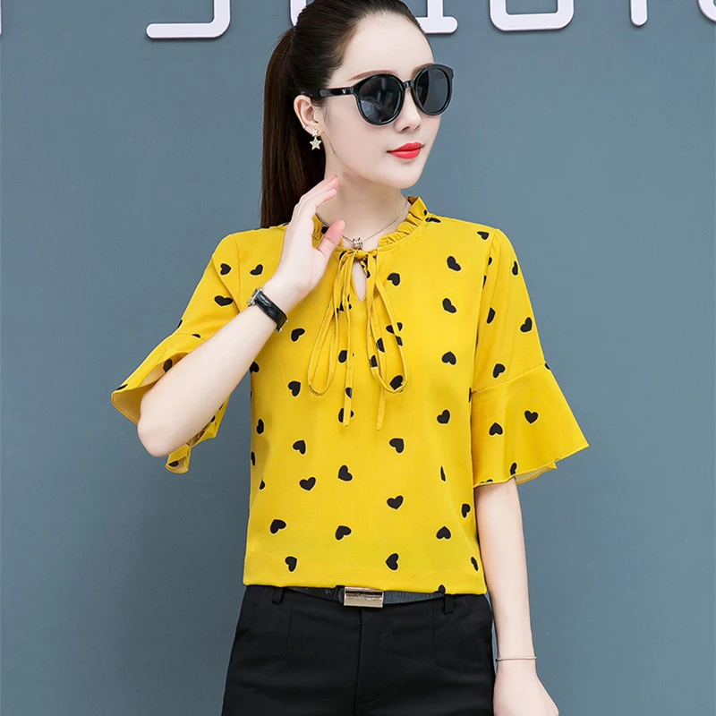 Korean Fashion Chiffon Women Blouses Office Lady Shirt and Blouse Summer Short Sleeve Plus Size XXXL/5XL Women Tops and Blouses
Korean Fashion Chiffon Women Blouses Office Lady Shirt and Blouse Summer Short Sleeve Plus Size XXXL/5XL Women Tops and Blouses