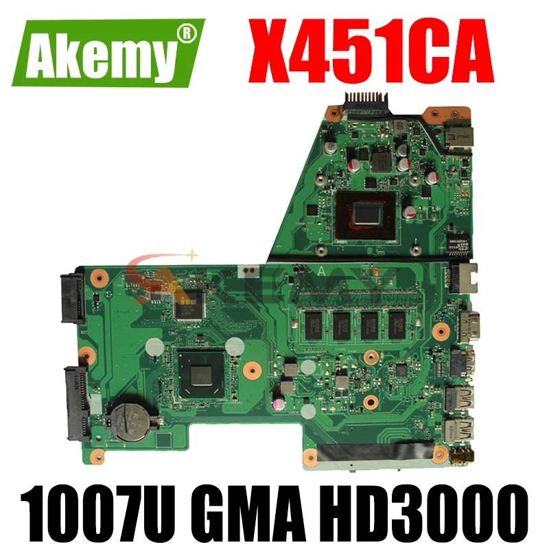 Материнская плата Akemy для ноутбука Asus X451CA F451 F451C X451CA, материнская плата REV.2.1 HM70 1007U, 2 Гб ОЗУ, GMA HD 3000
Материнская плата Akemy для ноутбука Asus X451CA F451 F451C X451CA, материнская плата REV.2.1 HM70 1007U, 2 Гб ОЗУ, GMA HD 3000