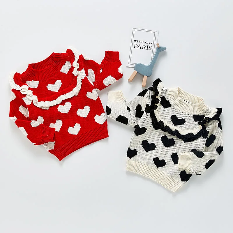 Spring Kids Baby Girl Boy Loving Heart Printing Sweaters Clothing Autumn Baby Kids Girl Boy Long Sleeve Knit Sweaters
Spring Kids Baby Girl Boy Loving Heart Printing Sweaters Clothing Autumn Baby Kids Girl Boy Long Sleeve Knit Sweaters