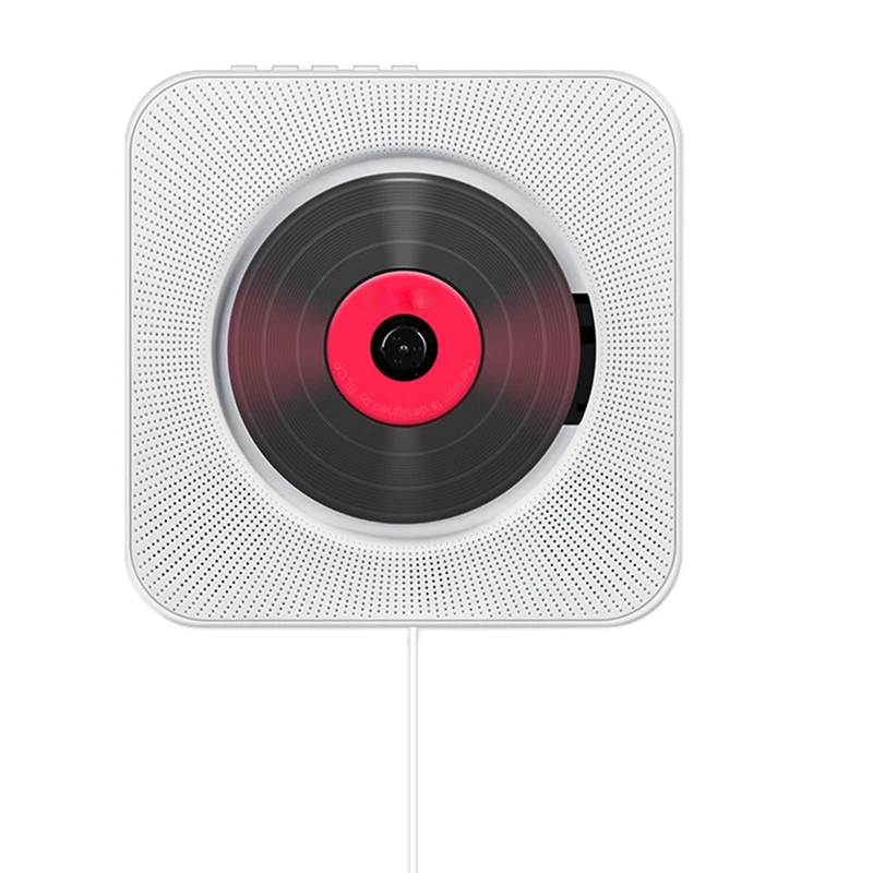 CD Player Wall Mounted Bluetooth FM Radio USB MP3 with Remote Control Built-in HiFi Speaker
CD Player Wall Mounted Bluetooth FM Radio USB MP3 with Remote Control Built-in HiFi Speaker