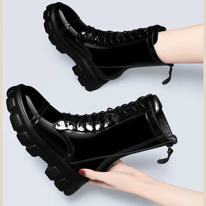 Designer Women Boots Women Shoes Snow Boots Women New Fashion Mid-heel Cotton Thick-soled Mid-tube Women's Boots Botas De Mujer
Designer Women Boots Women Shoes Snow Boots Women New Fashion Mid-heel Cotton Thick-soled Mid-tube Women's Boots Botas De Mujer