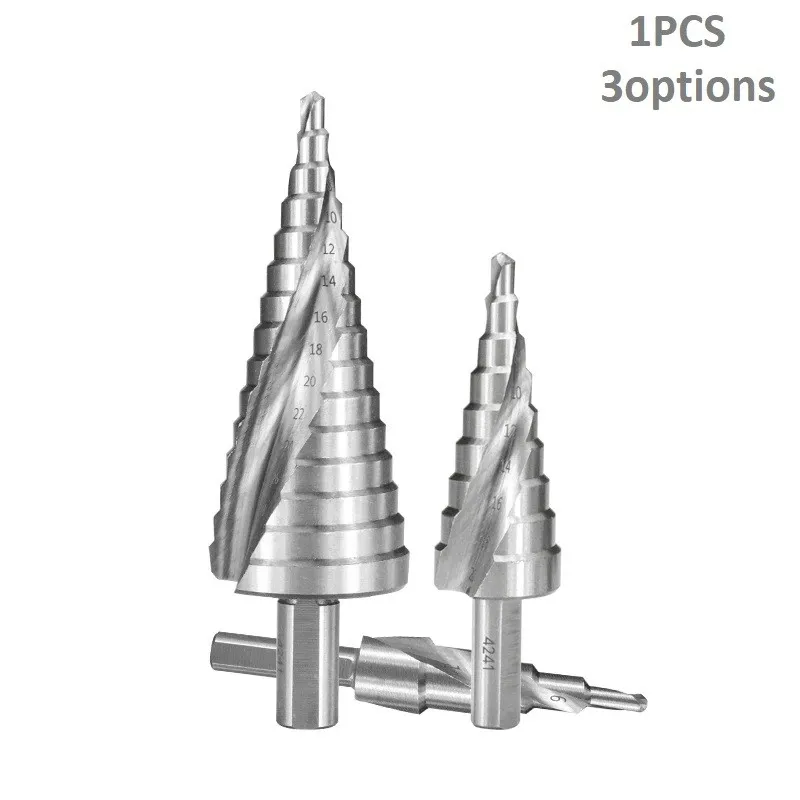 3Pcs 4-32/4-20/4-12 Mm Step Drill Bit HSS Straight Groove Titanium Coated Drilling Power Tool Metal Wood Hole Cutter Cone Drill
3Pcs 4-32/4-20/4-12 Mm Step Drill Bit HSS Straight Groove Titanium Coated Drilling Power Tool Metal Wood Hole Cutter Cone Drill