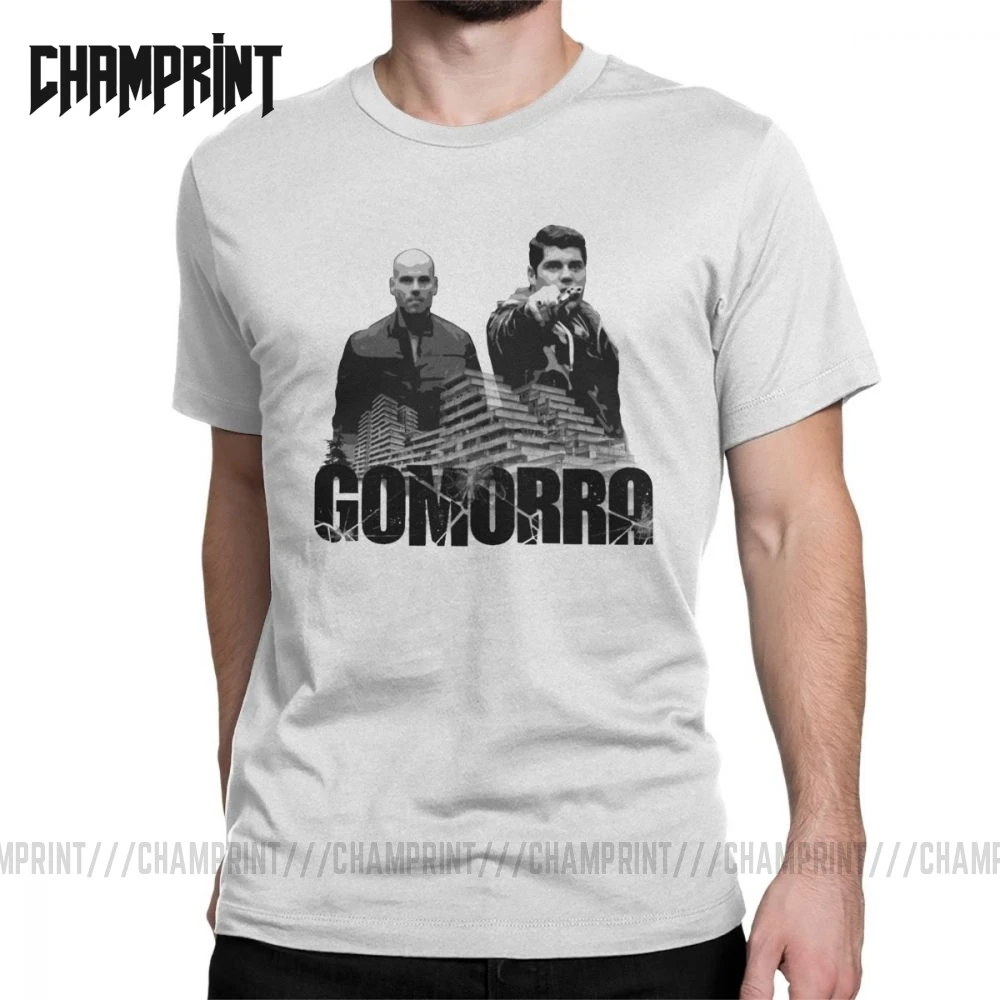 Футболка Gomorra мужская с коротким рукавом хлопковая тенниска майка крестного отца