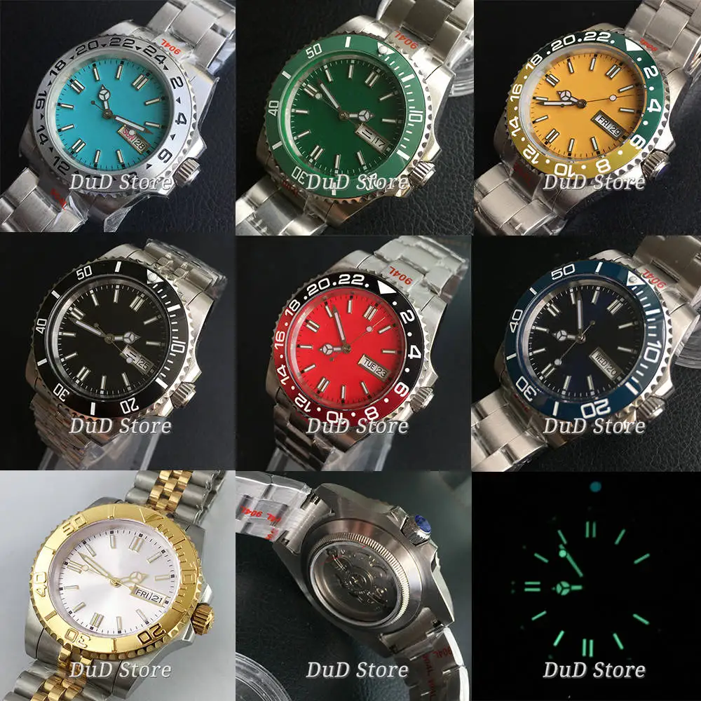New 40mm Top Fashion Men's watch Sapphire Glass Date Luminous Sterile Dial Stainless strap NH36A Movement Automatic Watch
New 40mm Top Fashion Men's watch Sapphire Glass Date Luminous Sterile Dial Stainless strap NH36A Movement Automatic Watch