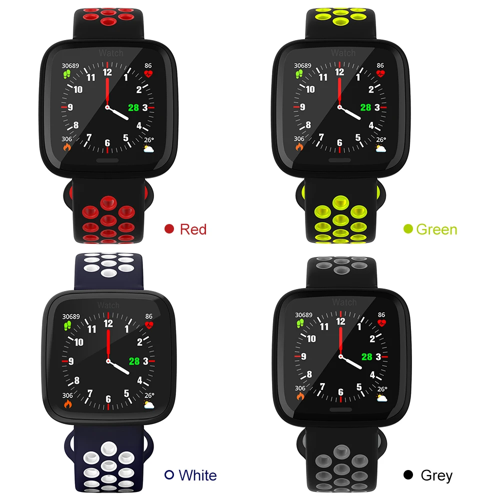 Women Men Fitness Tracker Watch Sport Modes Heart Rate Step Counter Calorie Counter Sleep Monitoring IP67 Smart Bracelet Outdoor
Women Men Fitness Tracker Watch Sport Modes Heart Rate Step Counter Calorie Counter Sleep Monitoring IP67 Smart Bracelet Outdoor