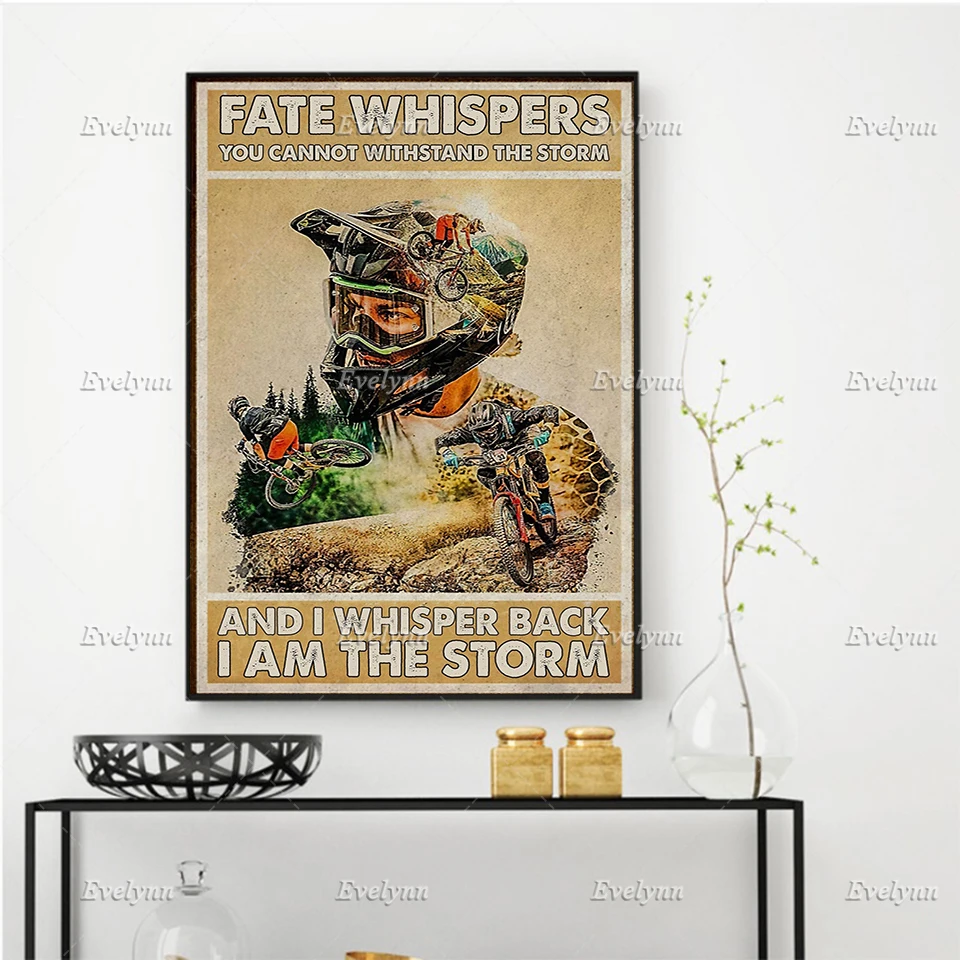 Motocross Dirt Bike Biker Poster Fate Whisper You Can Not Withstand The Storm Home Decor Canvas Wall Art Prints Floating Frame
Motocross Dirt Bike Biker Poster Fate Whisper You Can Not Withstand The Storm Home Decor Canvas Wall Art Prints Floating Frame