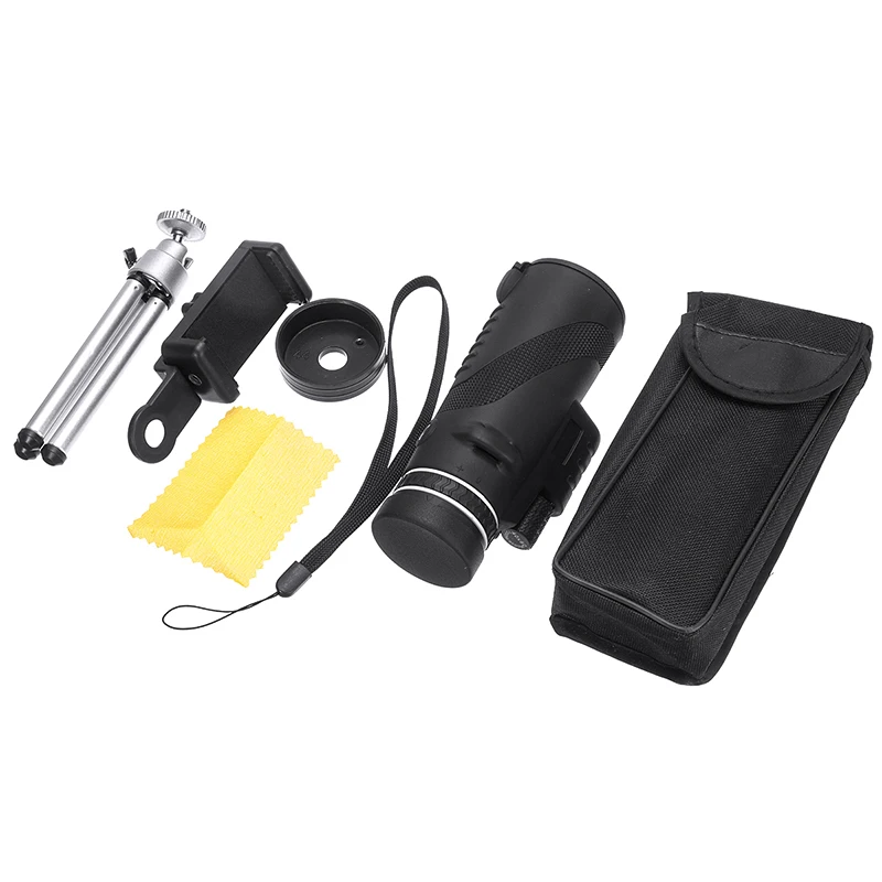 Phone Monocular Telescope With Clip Tripod for Outdoor Optical Cell Phone Lens Universal Observing Telescope for Camping Sports
Phone Monocular Telescope With Clip Tripod for Outdoor Optical Cell Phone Lens Universal Observing Telescope for Camping Sports