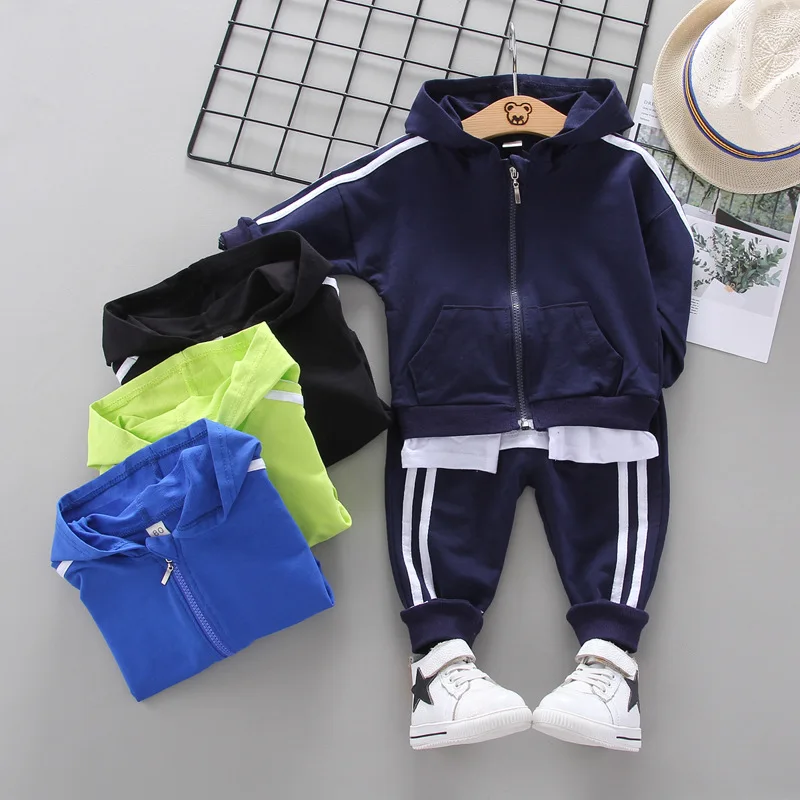 2020 Spring Autumn Kids Tracksuit Striped Children Clothing Set 2pcs Baby Boys Girls Jacket Cardigan+Pants 4 Colors Hot Sale 
2020 Spring Autumn Kids Tracksuit Striped Children Clothing Set 2pcs Baby Boys Girls Jacket Cardigan+Pants 4 Colors Hot Sale