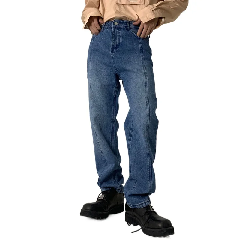 Мужские Винтажные повседневные свободные прямые джинсовые брюки мужские уличные модные широкие джинсовые брюки в стиле хип-хоп
Мужские Винтажные повседневные свободные прямые джинсовые брюки мужские уличные модные широкие джинсовые брюки в стиле хип-хоп