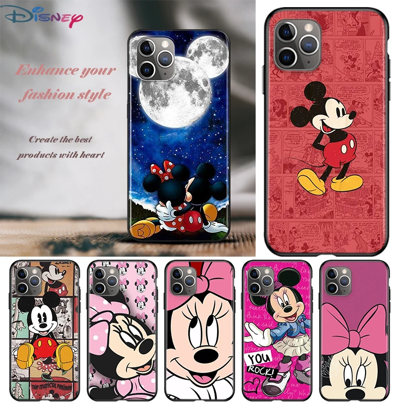 Mickey Mouse For Apple iPhone 12 11 Pro Max mini XS Max XR X 8 7 6 6S Plus 5S SE 2020 Soft Black Phone Case
Mickey Mouse For Apple iPhone 12 11 Pro Max mini XS Max XR X 8 7 6 6S Plus 5S SE 2020 Soft Black Phone Case