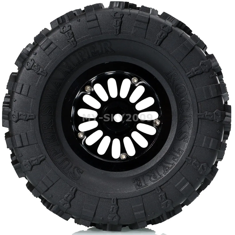4pcs 2.2" Tyre Tire Beadlock Wheel Hub Rim For 1/10 RC Crawler YETI 90053 Wraith TRX4 KM2
4pcs 2.2" Tyre Tire Beadlock Wheel Hub Rim For 1/10 RC Crawler YETI 90053 Wraith TRX4 KM2
