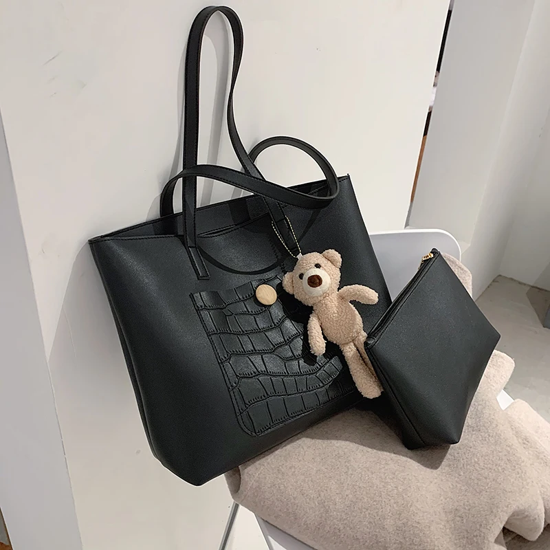 2021 New Woman Handbag Large Capacity Shopping Bag Fashion High Quality Shoulder Bag Female PU Tote Bag Luxury Designer Handbags
2021 New Woman Handbag Large Capacity Shopping Bag Fashion High Quality Shoulder Bag Female PU Tote Bag Luxury Designer Handbags