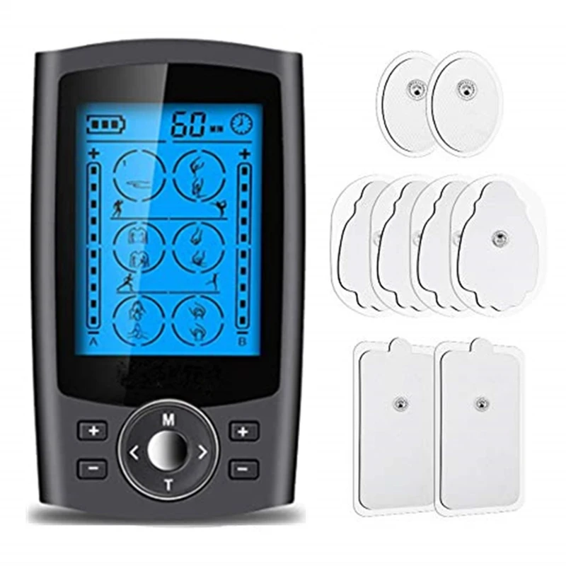 Massage Electric Muscle Stimulator Electronic Pulse Meridians Physiotherapy Massager 24 Modes UK Plug 
Massage Electric Muscle Stimulator Electronic Pulse Meridians Physiotherapy Massager 24 Modes UK Plug