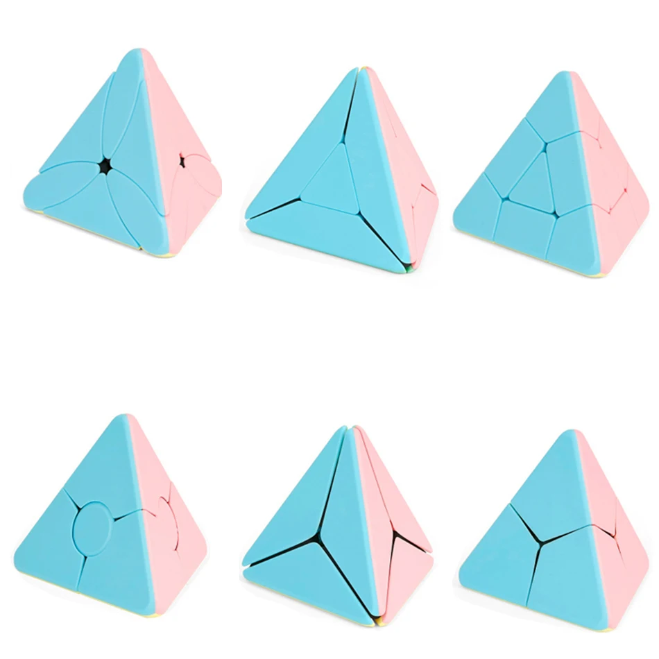 Magical Pyramid Puzzle Series Magic Cube Corner Twist Bead Boomerang Windmill Maple Leaf Trangle Speed Cubo Magico Children Gift
Magical Pyramid Puzzle Series Magic Cube Corner Twist Bead Boomerang Windmill Maple Leaf Trangle Speed Cubo Magico Children Gift