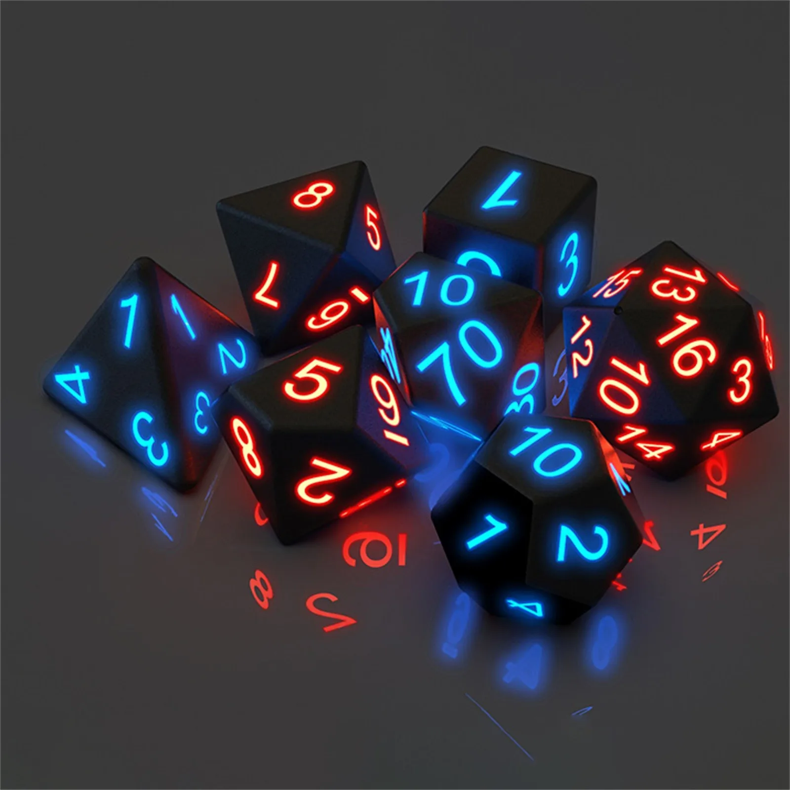 

2021 New Led Light-emitting Electronic Dice Outdoor Game Club Entertainment Fun Luminous Dice, A Must-have Toy For Bars And Club